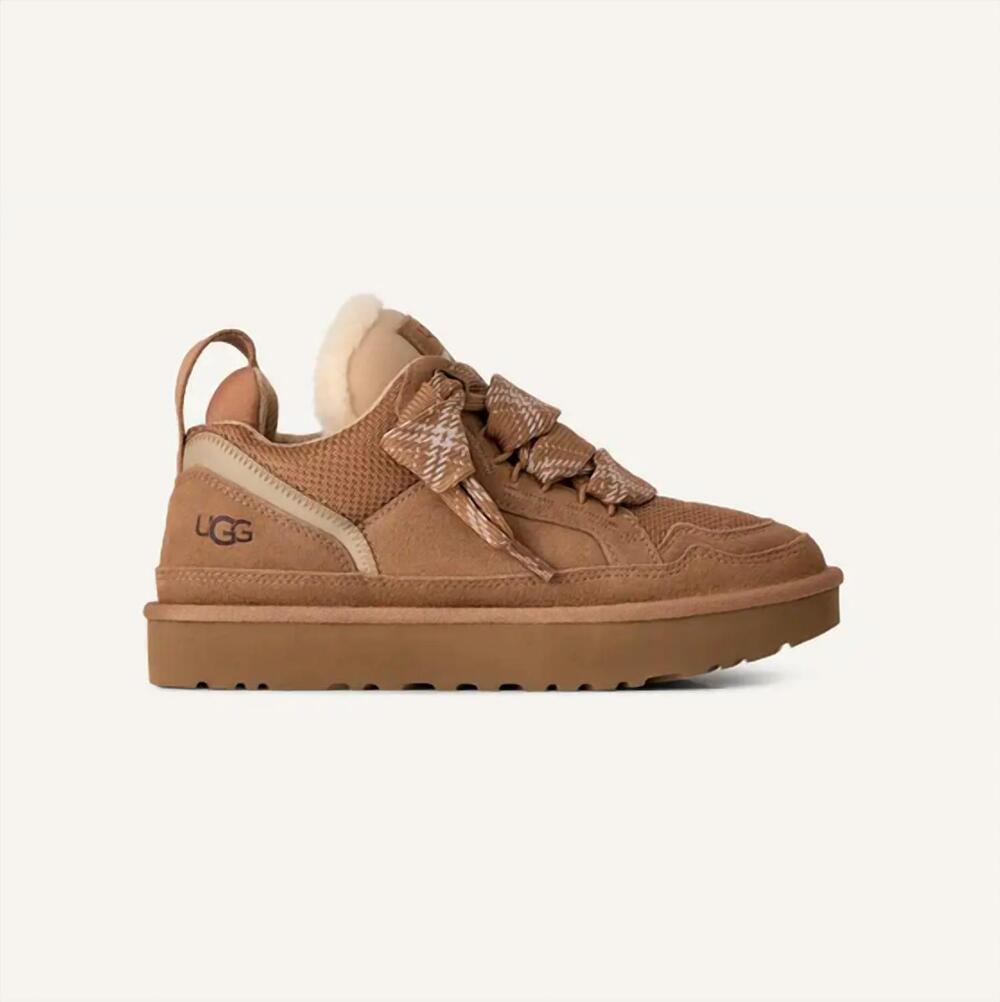 NEW UGG women's lowmel sneaker in chestnut
